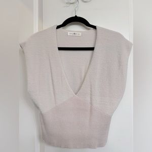 Natural Life Cropped Sweater Vest